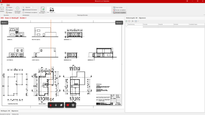 Kraan - 2D-meten, Vergelijken Revisie Overlay