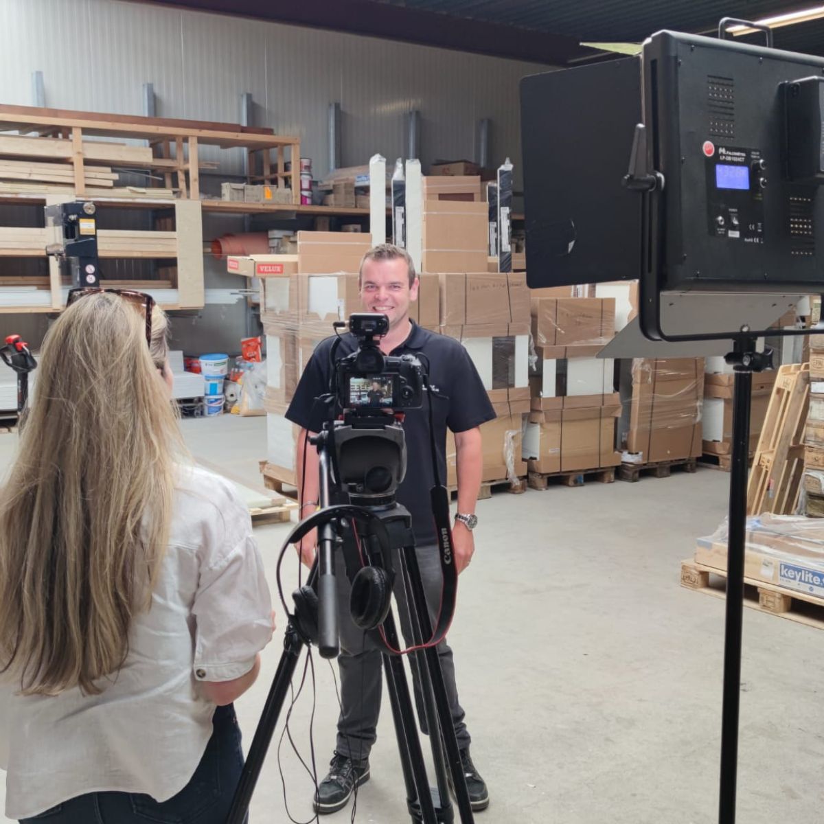 Behind the scenes bij kraan klant Bakker Arkel Behind the scenes bij kraan klant Bakker Arkel